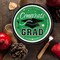 25 Count Green Congrats Grad Paper Dessert Plates Disposable Graduation Party Supplies